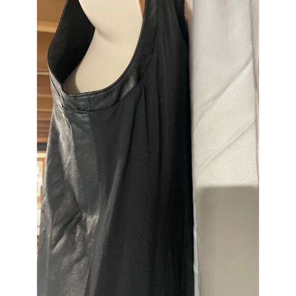 Fab Against Nudity Montreal S  vegan leather tank top - Picture 2 of 7